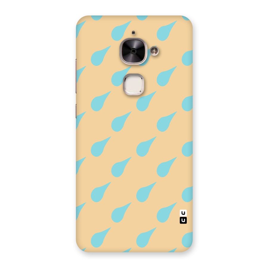 Pastel Orange Drops Back Case for Le 2