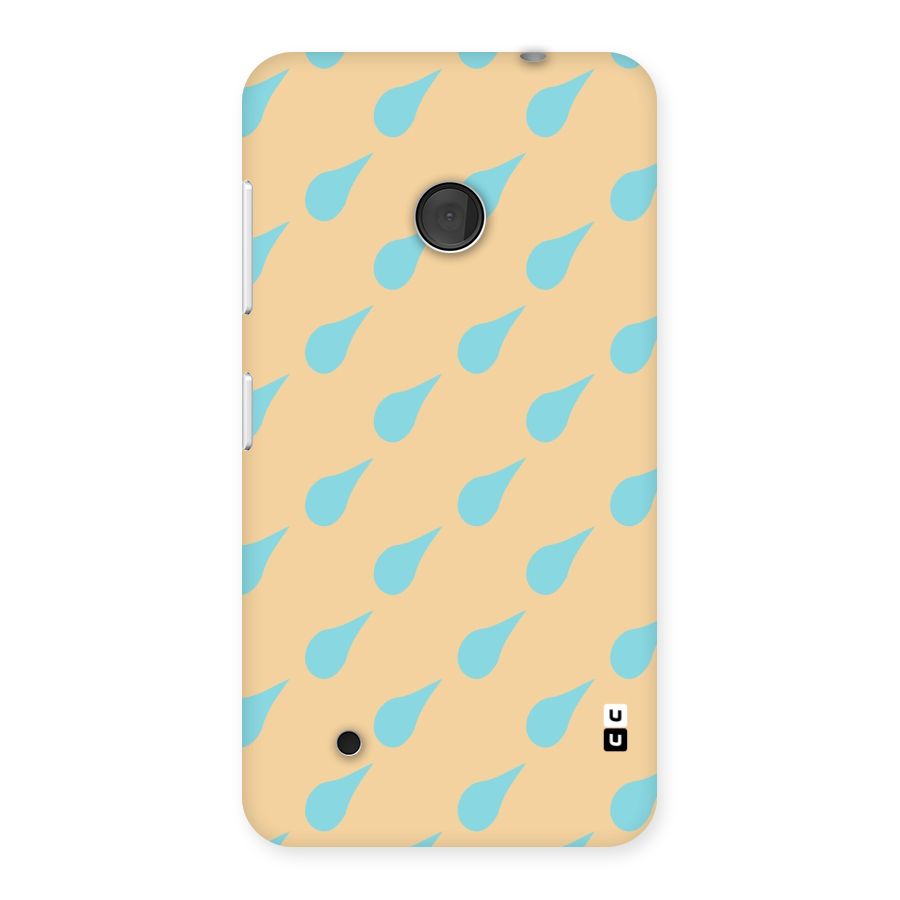 Pastel Orange Drops Back Case for Lumia 530