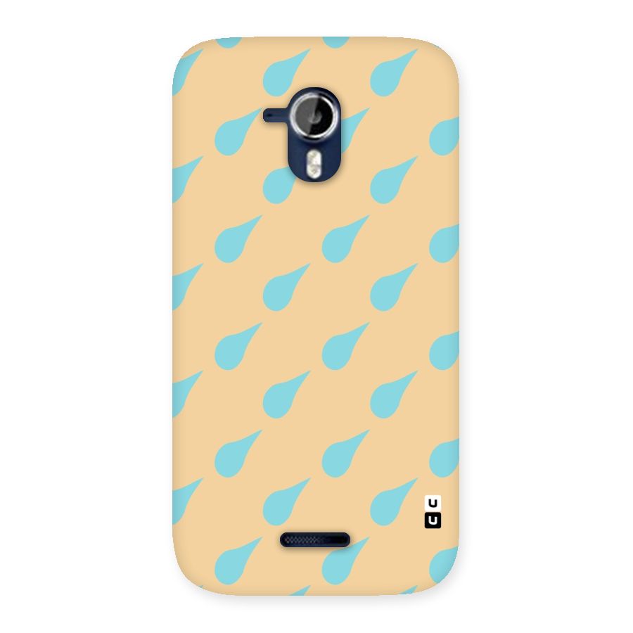 Pastel Orange Drops Back Case for Micromax Canvas Magnus A117