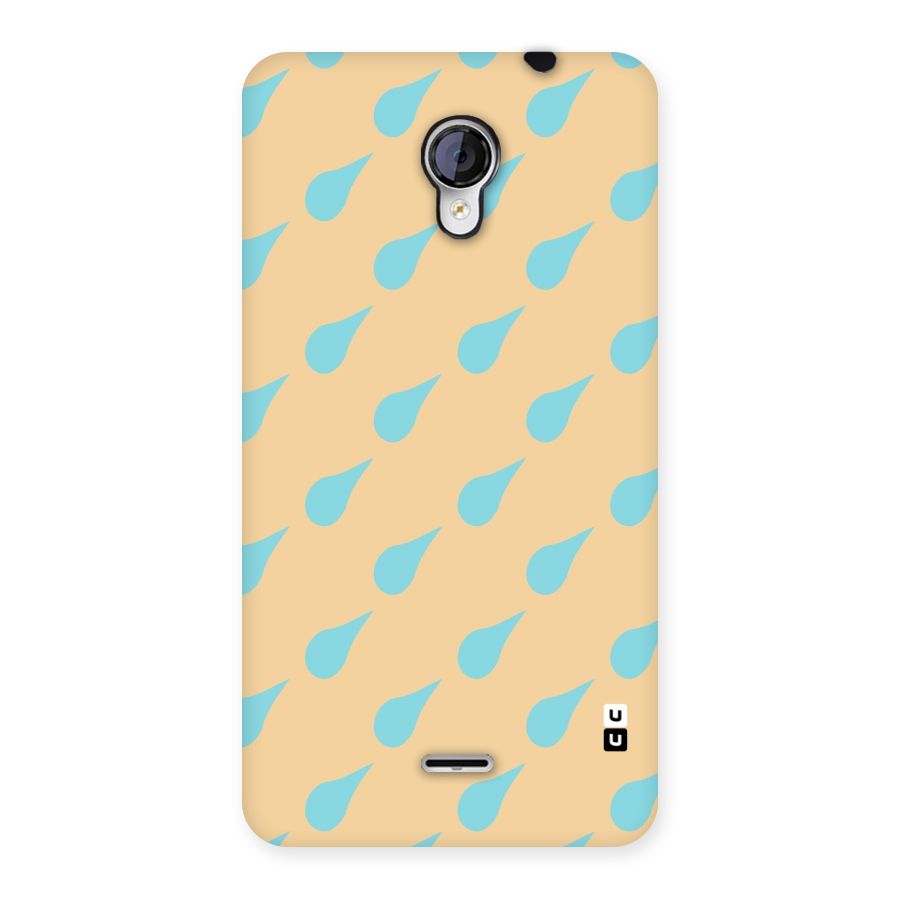 Pastel Orange Drops Back Case for Micromax Unite 2 A106