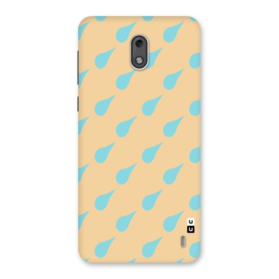 Pastel Orange Drops Back Case for Nokia 2
