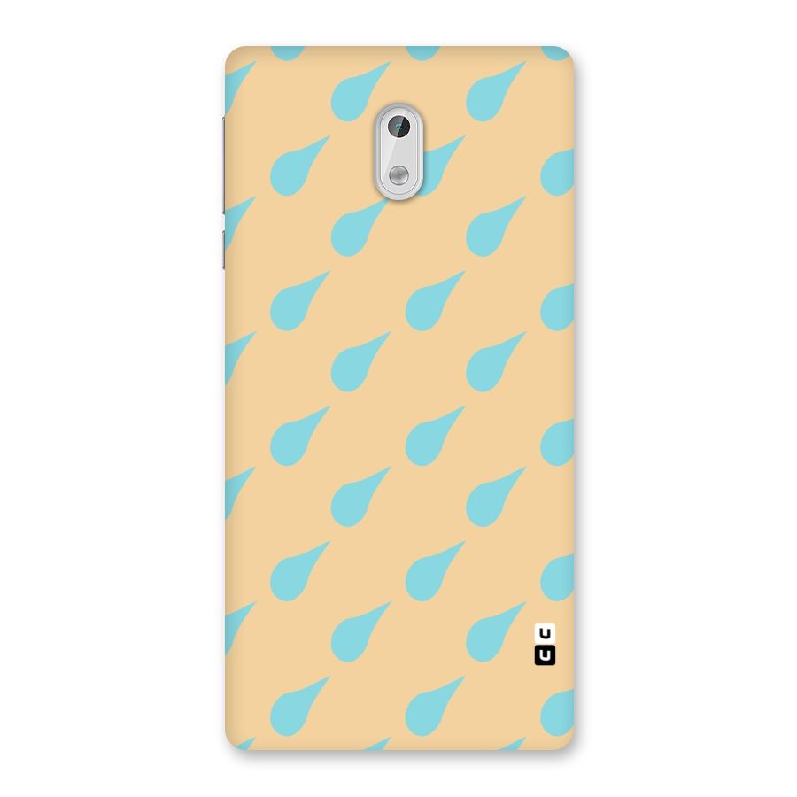 Pastel Orange Drops Back Case for Nokia 3