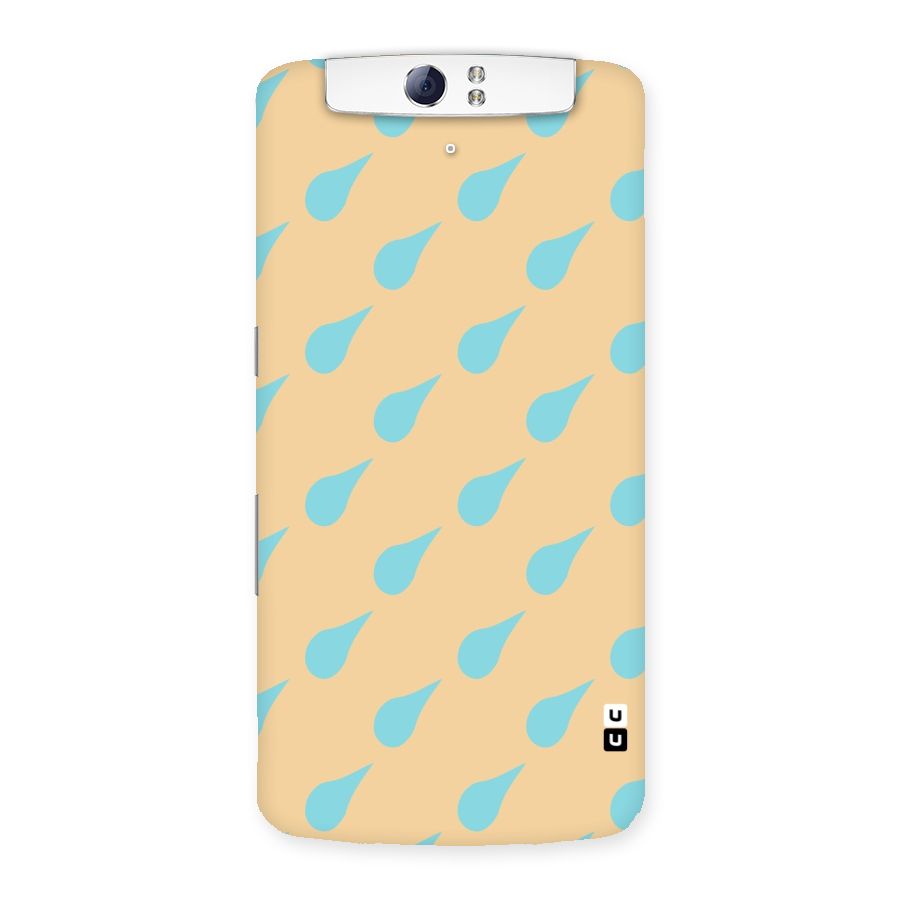 Pastel Orange Drops Back Case for Oppo N1