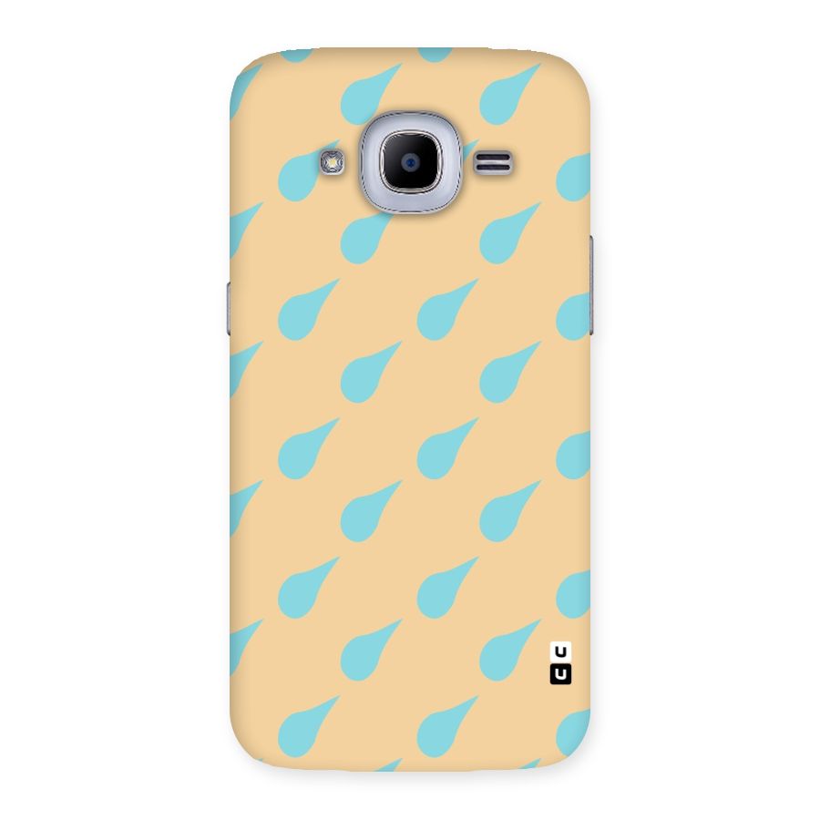 Pastel Orange Drops Back Case for Samsung Galaxy J2 2016