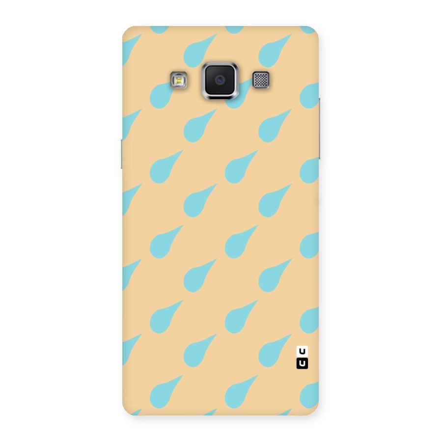 Pastel Orange Drops Back Case for Samsung Galaxy A5