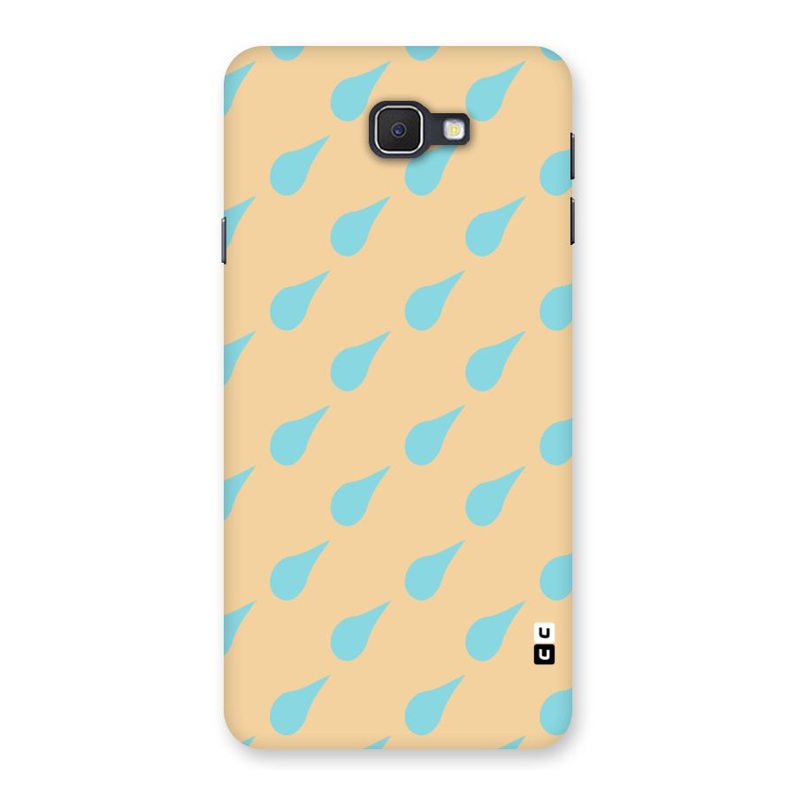 Pastel Orange Drops Back Case for Samsung Galaxy J7 Prime