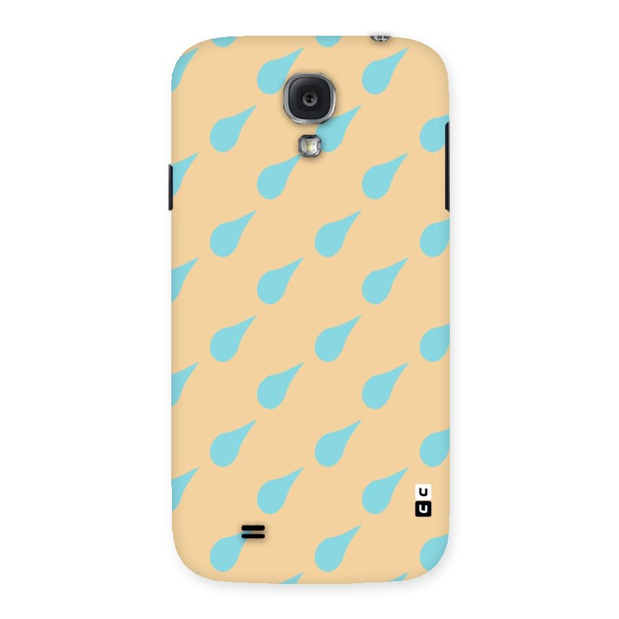 Pastel Orange Drops Back Case for Samsung Galaxy S4