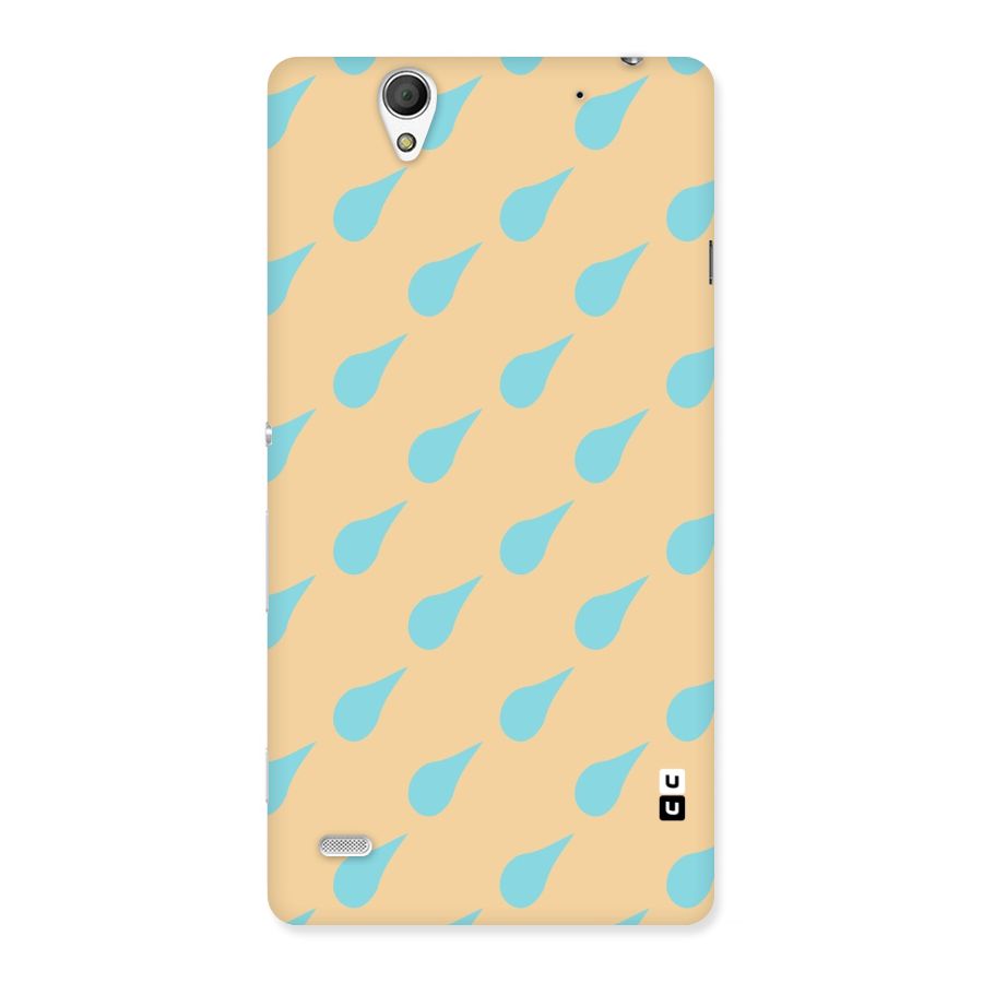 Pastel Orange Drops Back Case for Sony Xperia C4