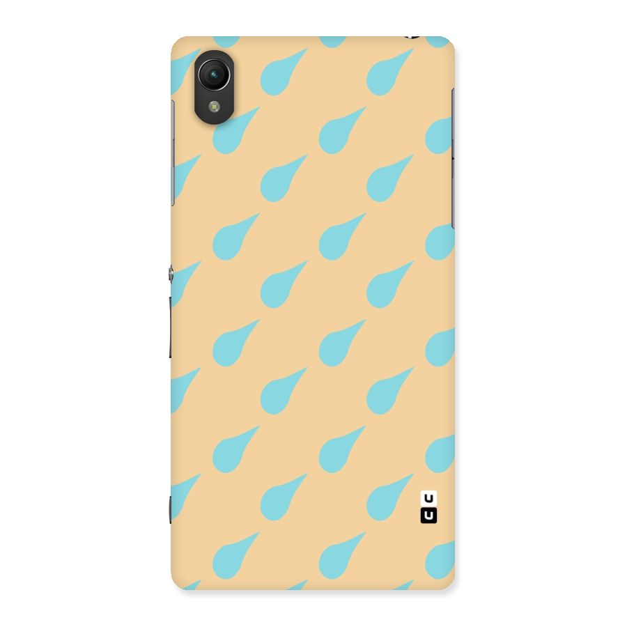 Pastel Orange Drops Back Case for Sony Xperia Z2