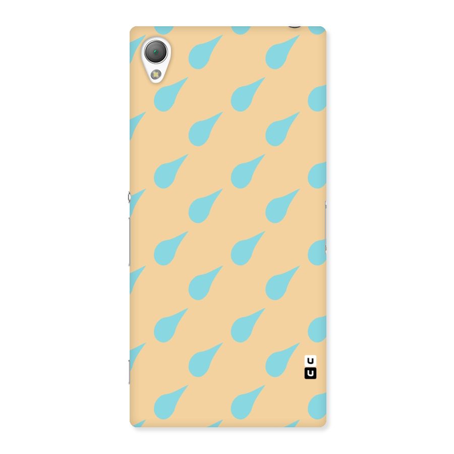 Pastel Orange Drops Back Case for Sony Xperia Z3