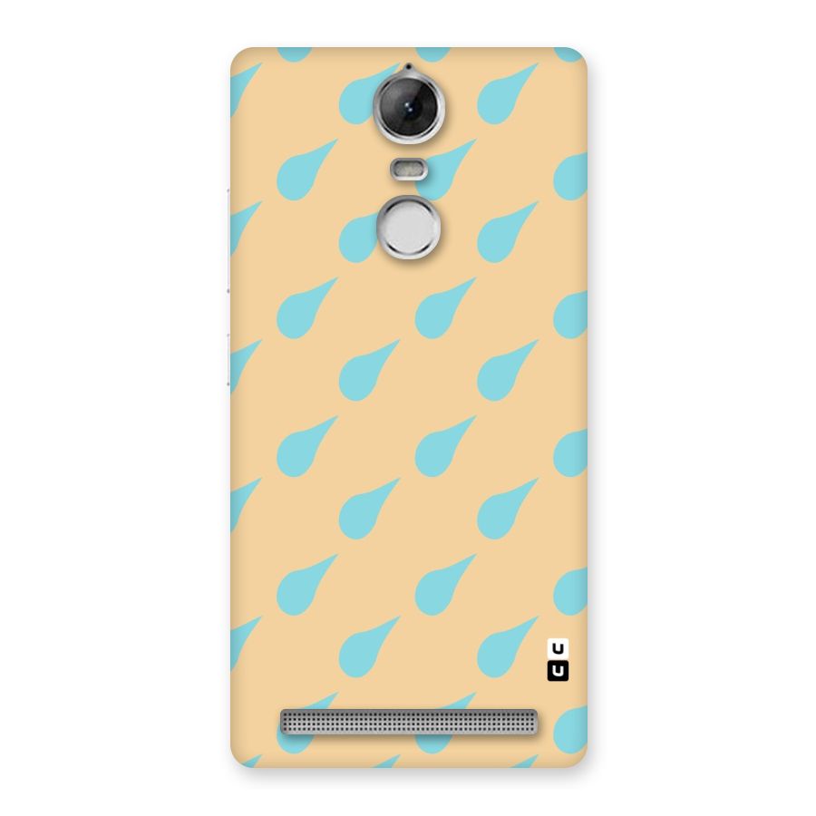 Pastel Orange Drops Back Case for Vibe K5 Note