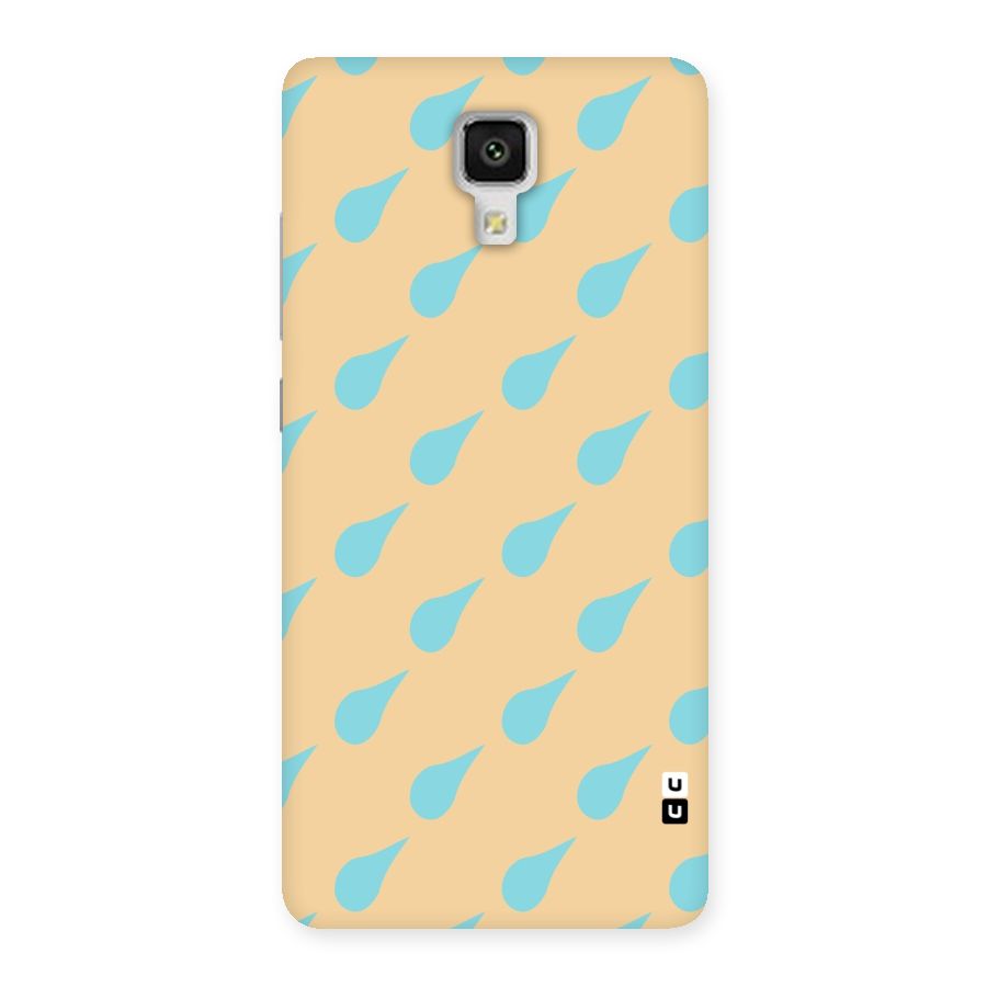 Pastel Orange Drops Back Case for Xiaomi Mi 4