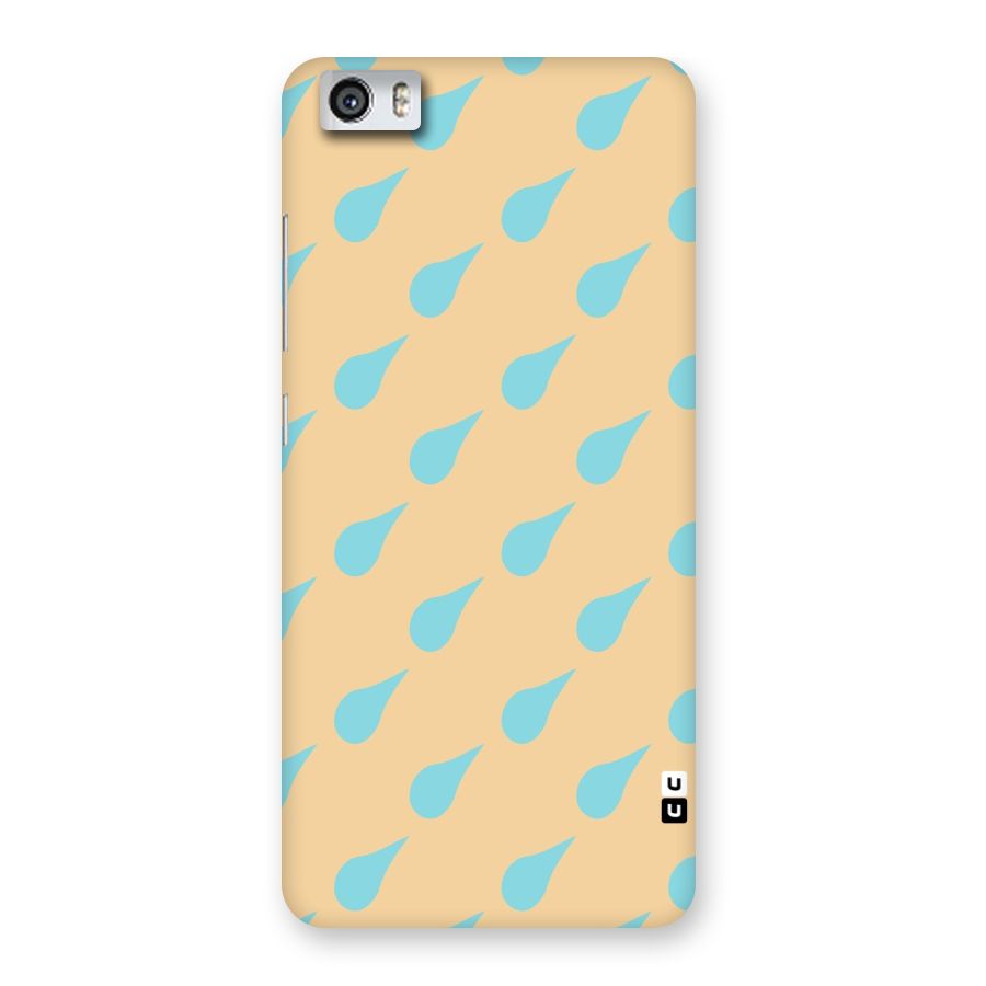 Pastel Orange Drops Back Case for Xiaomi Redmi Mi5