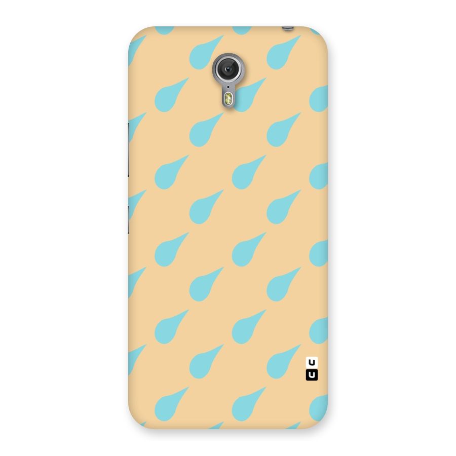 Pastel Orange Drops Back Case for Zuk Z1