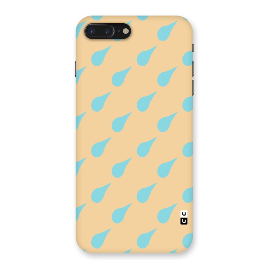 Pastel Orange Drops Back Case for iPhone 7 Plus