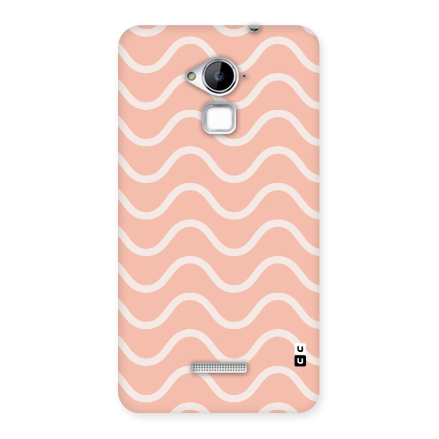 Pastel Peach Waves Back Case for Coolpad Note 3