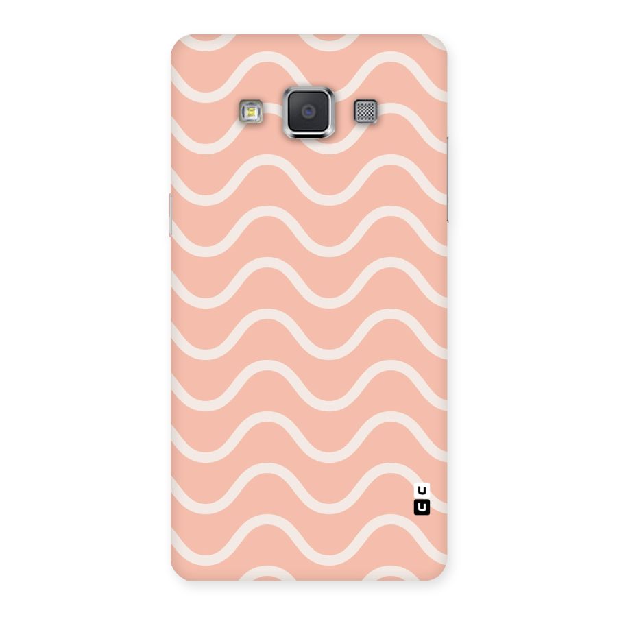 Pastel Peach Waves Back Case for Galaxy Grand 3