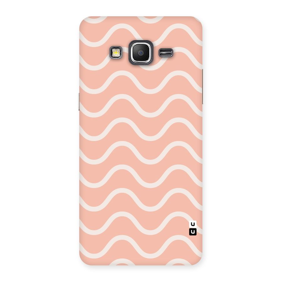 Pastel Peach Waves Back Case for Galaxy Grand Prime