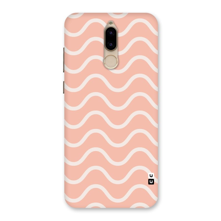 Pastel Peach Waves Back Case for Honor 9i