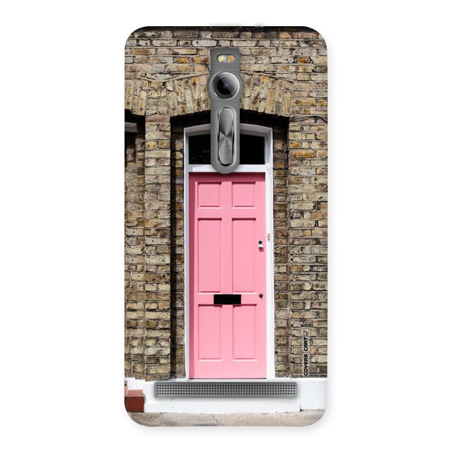 Pastel Pink Door Back Case for Asus Zenfone 2