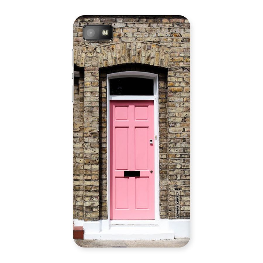 Pastel Pink Door Back Case for Blackberry Z10