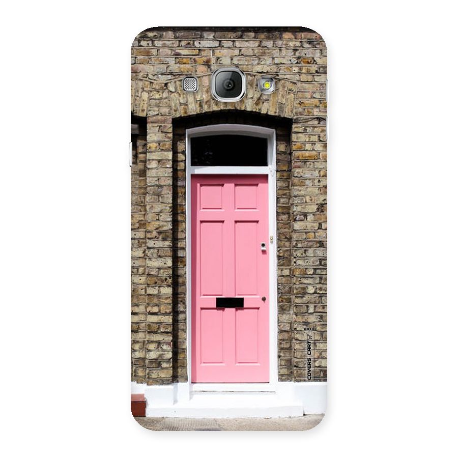 Pastel Pink Door Back Case for Galaxy A8