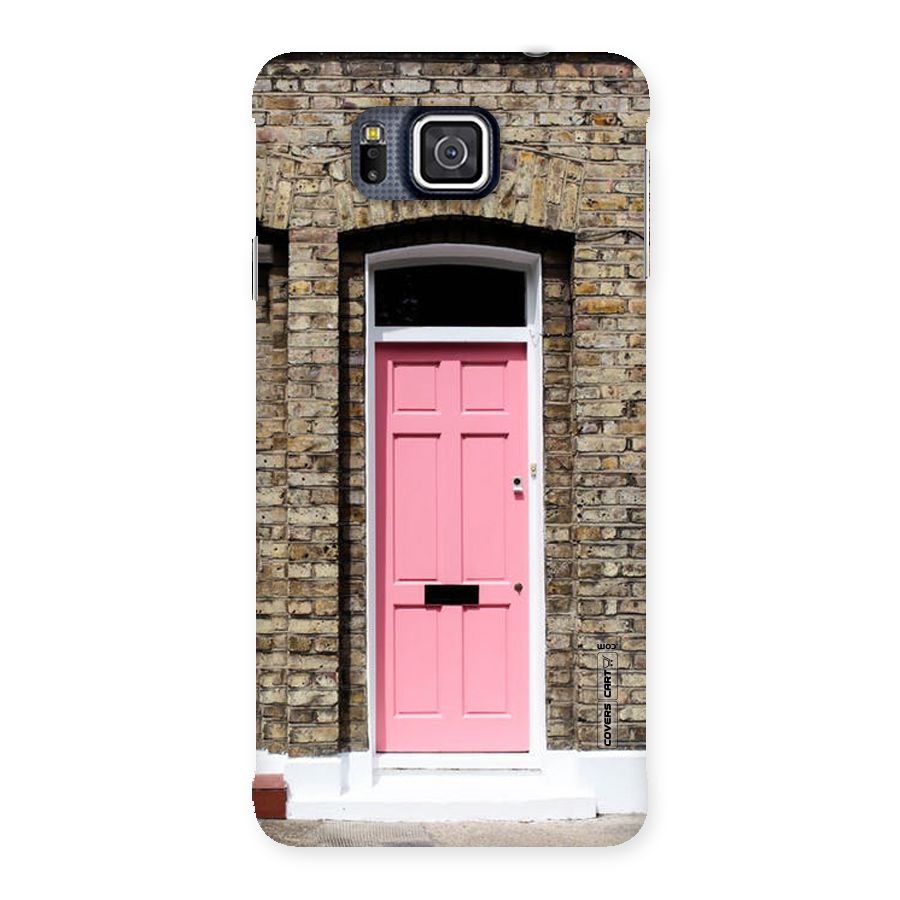 Pastel Pink Door Back Case for Galaxy Alpha