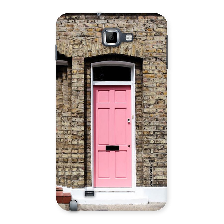 Pastel Pink Door Back Case for Galaxy Note