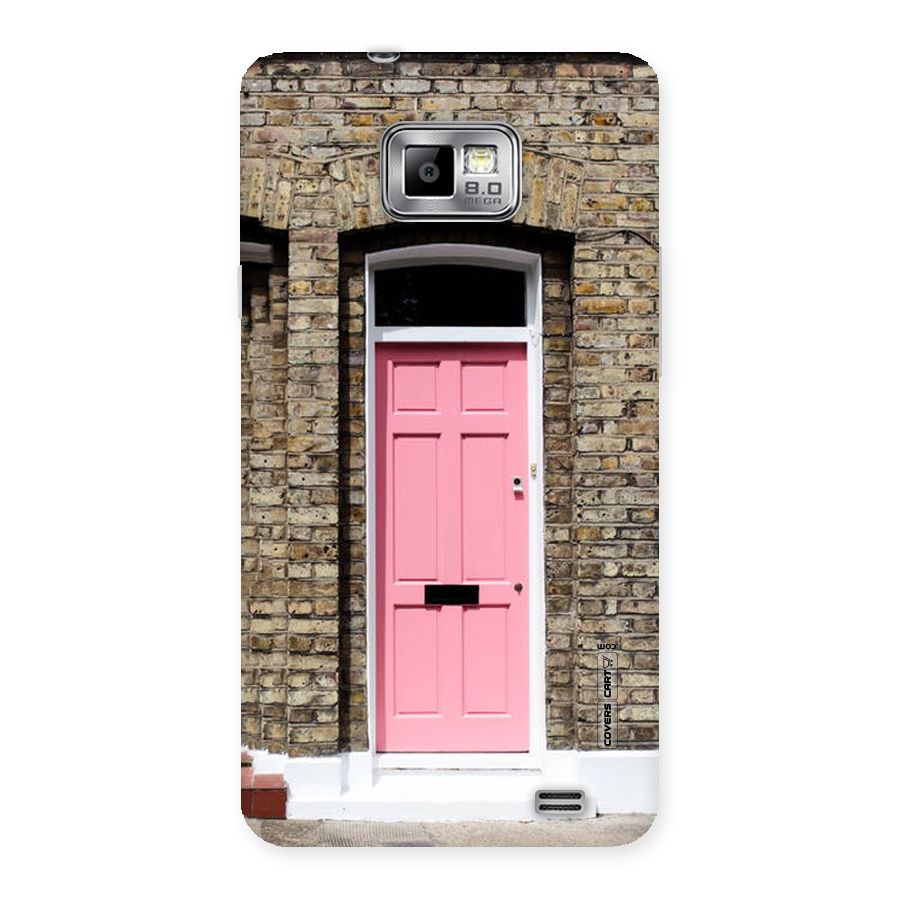 Pastel Pink Door Back Case for Galaxy S2