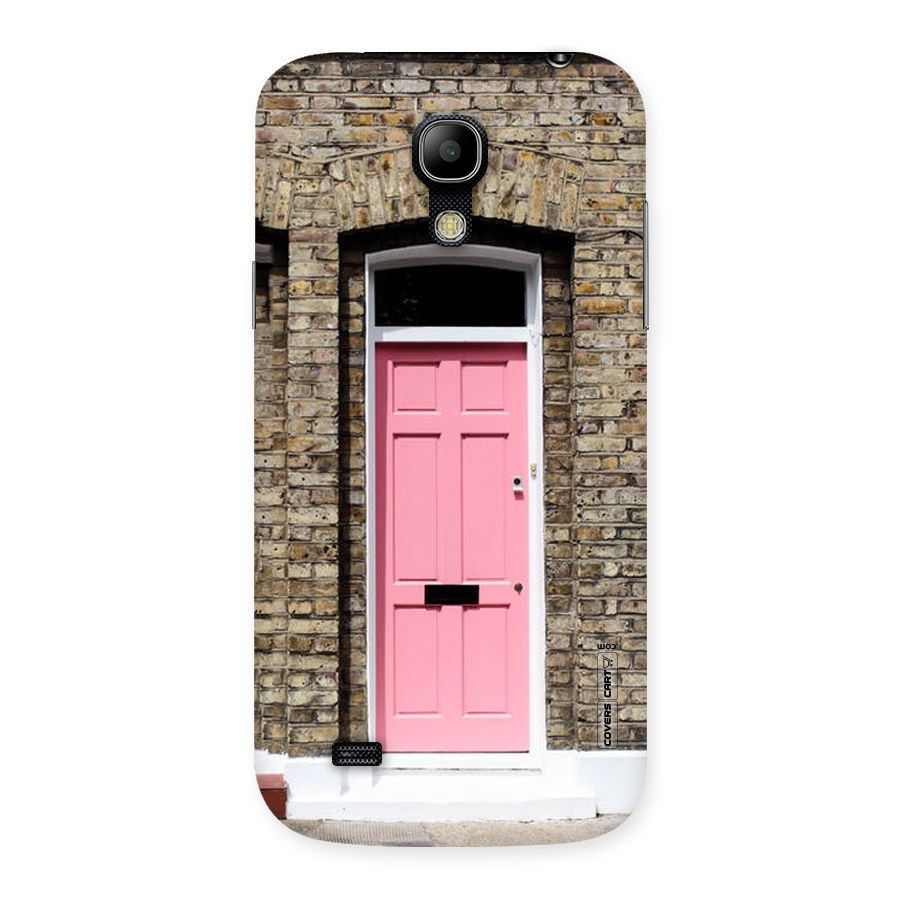 Pastel Pink Door Back Case for Galaxy S4 Mini