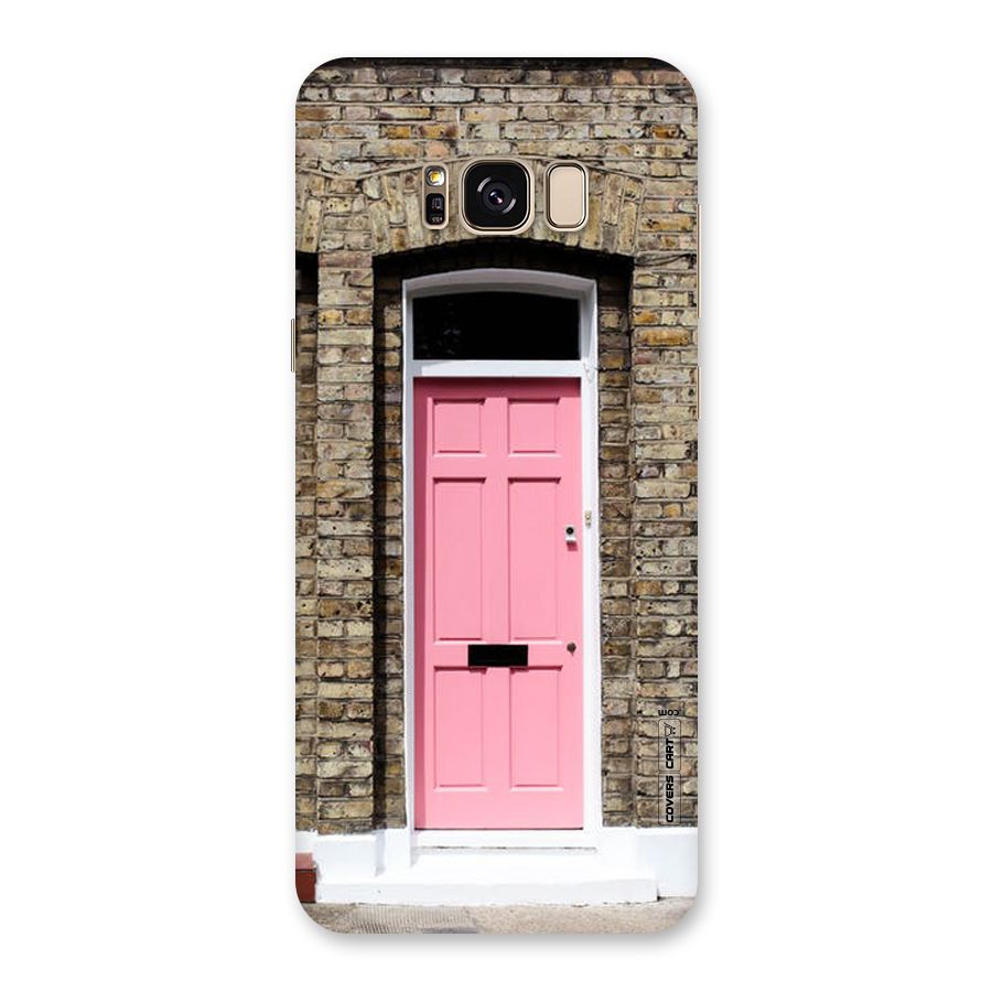 Pastel Pink Door Back Case for Galaxy S8 Plus