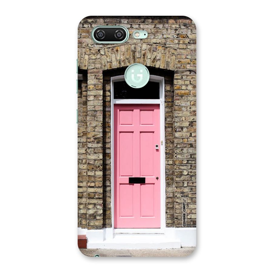 Pastel Pink Door Back Case for Gionee S10