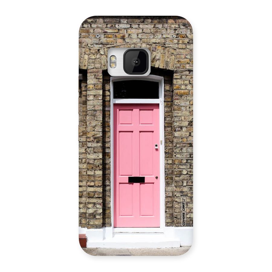 Pastel Pink Door Back Case for HTC One M9