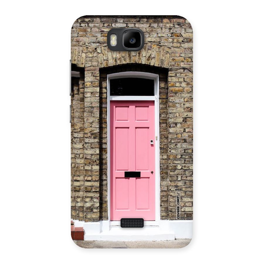 Pastel Pink Door Back Case for Honor Bee