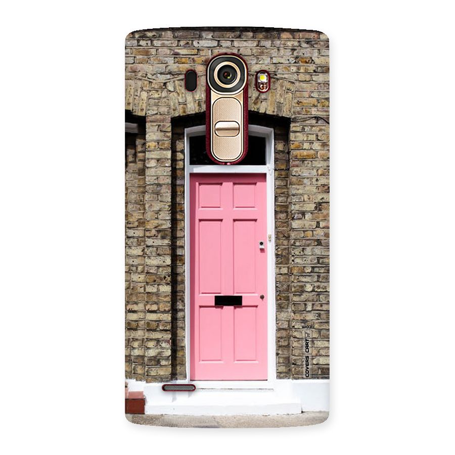 Pastel Pink Door Back Case for LG G4