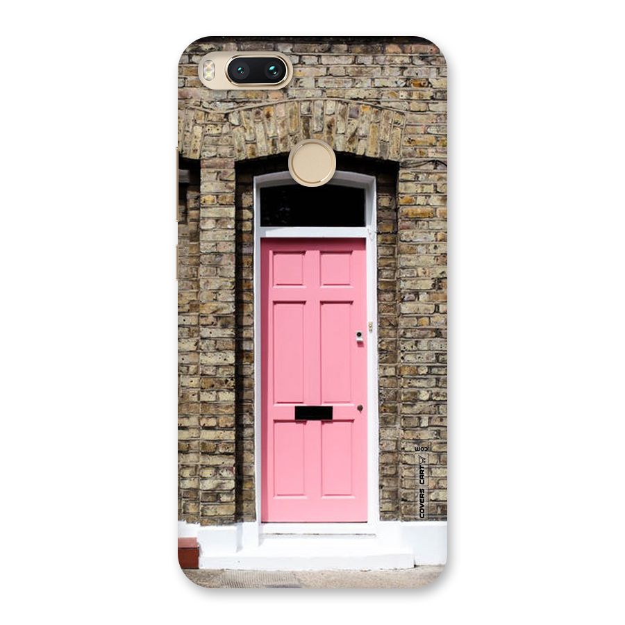 Pastel Pink Door Back Case for Mi A1