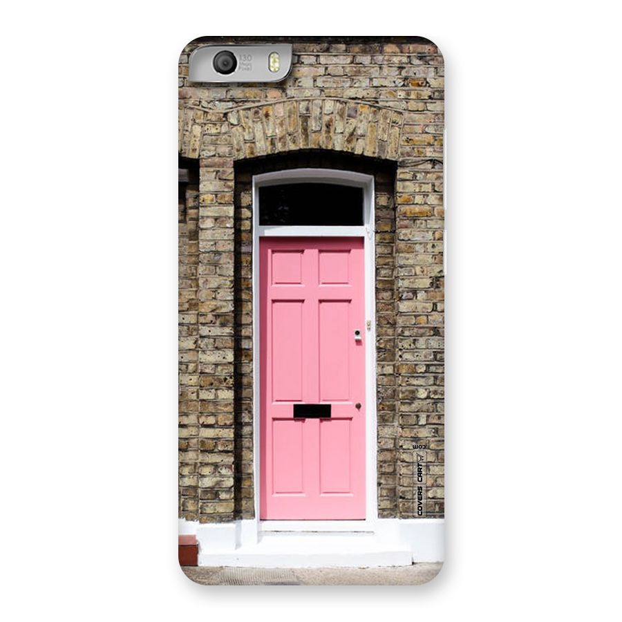 Pastel Pink Door Back Case for Micromax Canvas Knight 2