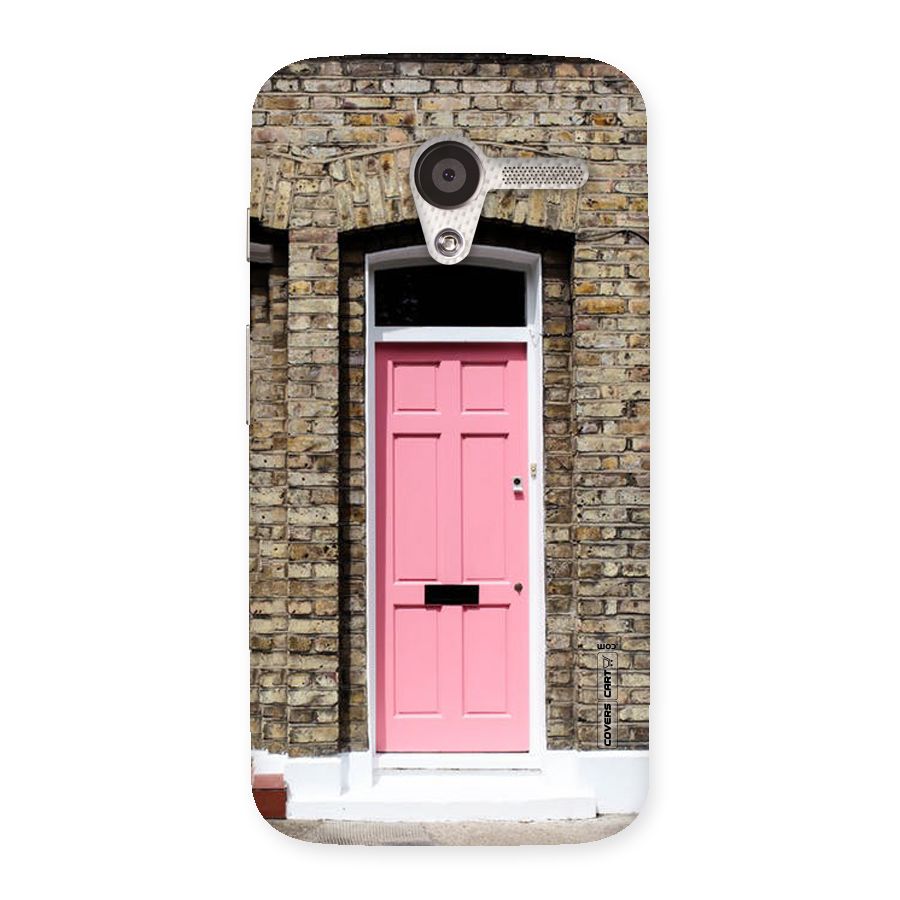 Pastel Pink Door Back Case for Moto X