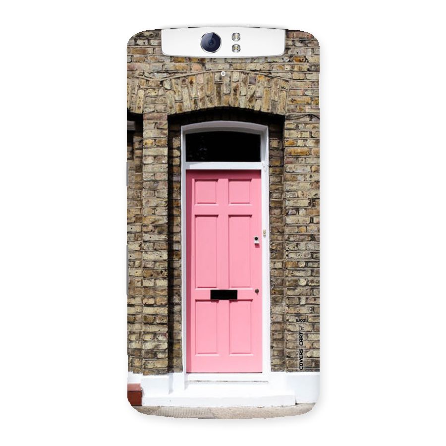 Pastel Pink Door Back Case for Oppo N1