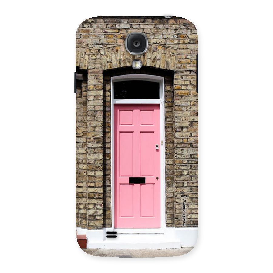 Pastel Pink Door Back Case for Samsung Galaxy S4