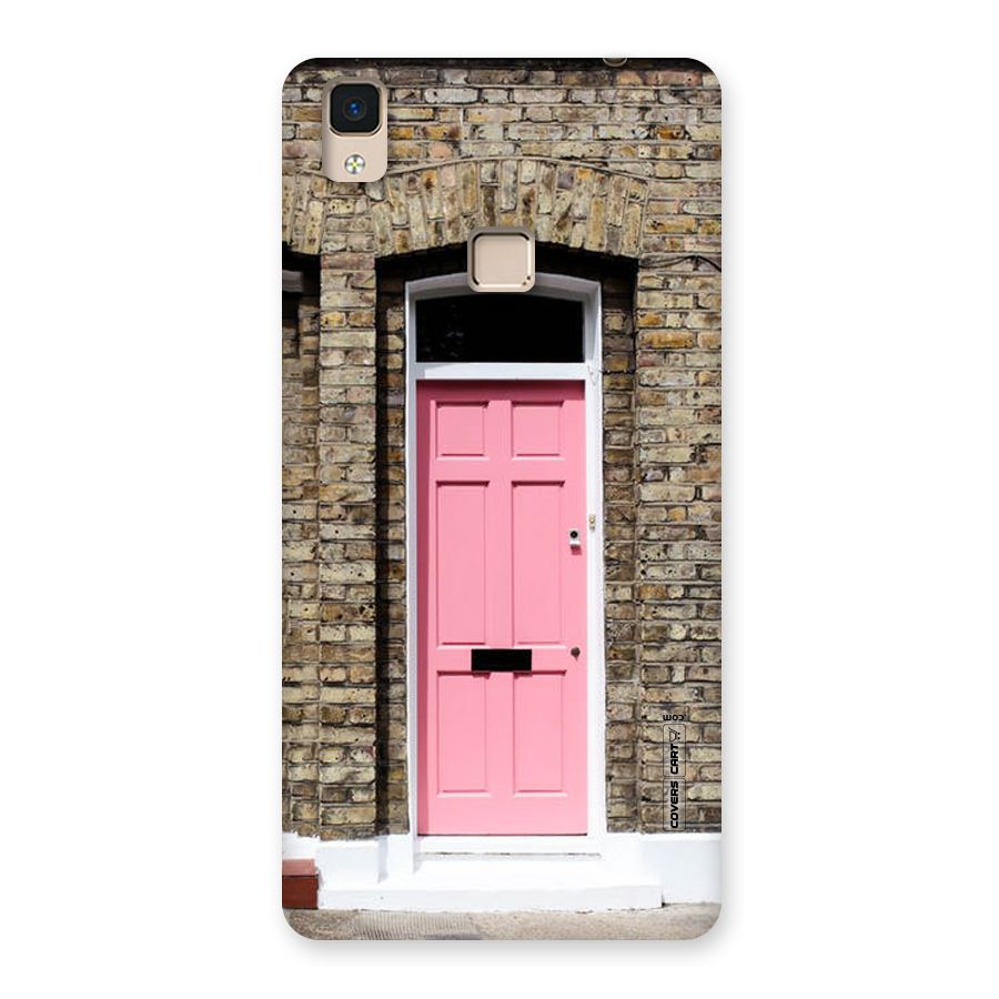 Pastel Pink Door Back Case for V3 Max