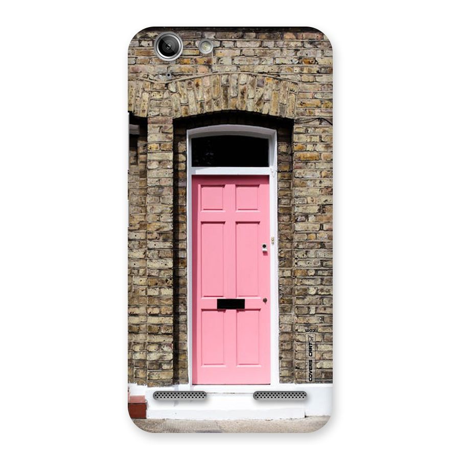 Pastel Pink Door Back Case for Vibe K5