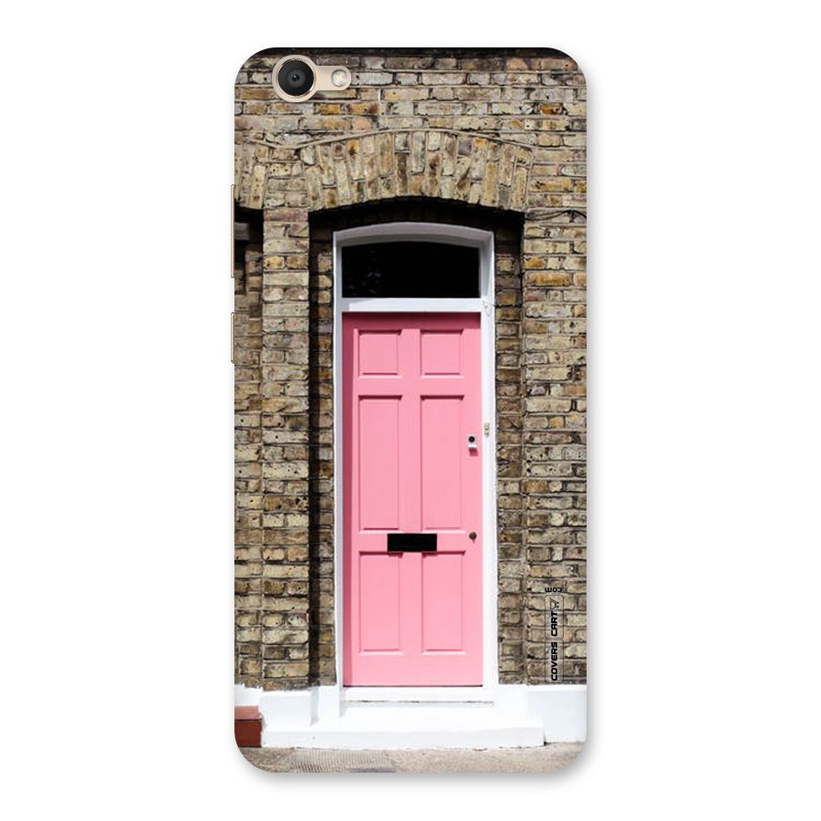 Pastel Pink Door Back Case for Vivo V5