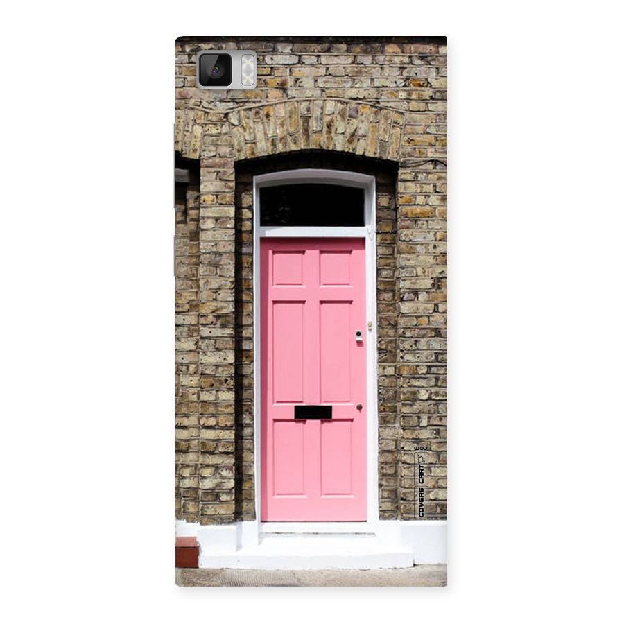 Pastel Pink Door Back Case for Xiaomi Mi3