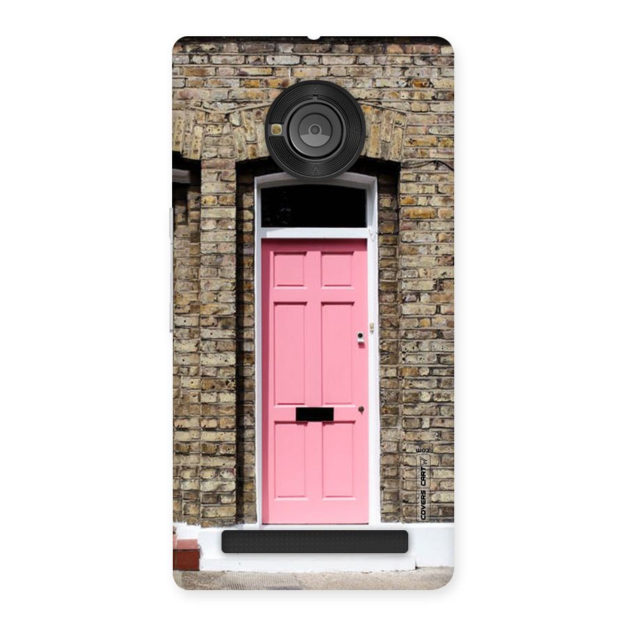 Pastel Pink Door Back Case for Yu Yuphoria