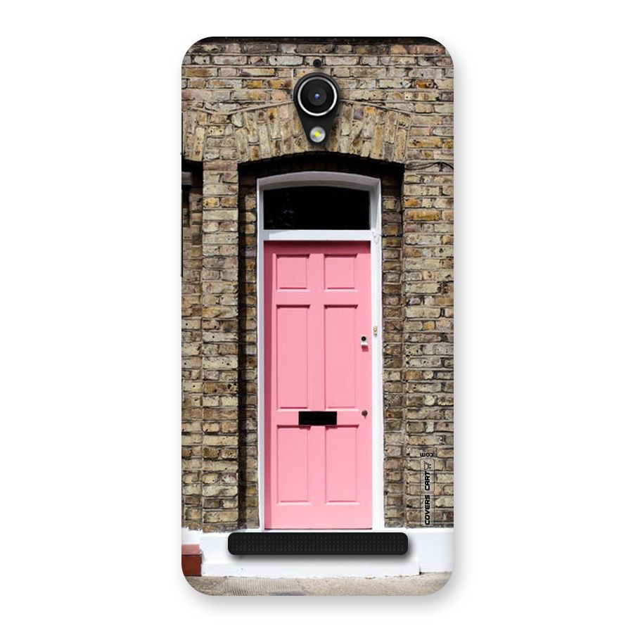 Pastel Pink Door Back Case for Zenfone Go