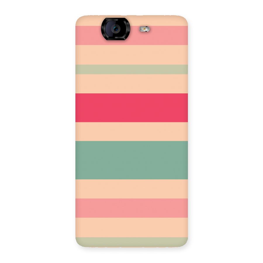 Pastel Stripes Vintage Back Case for Canvas Knight A350