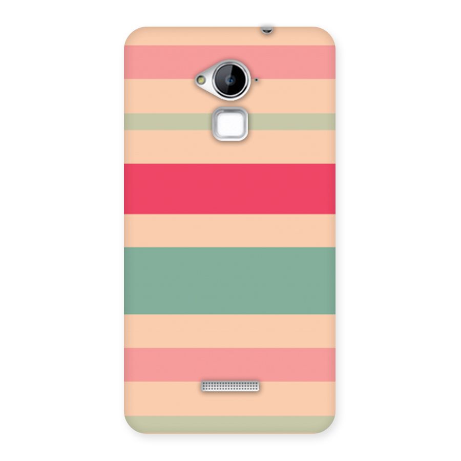 Pastel Stripes Vintage Back Case for Coolpad Note 3