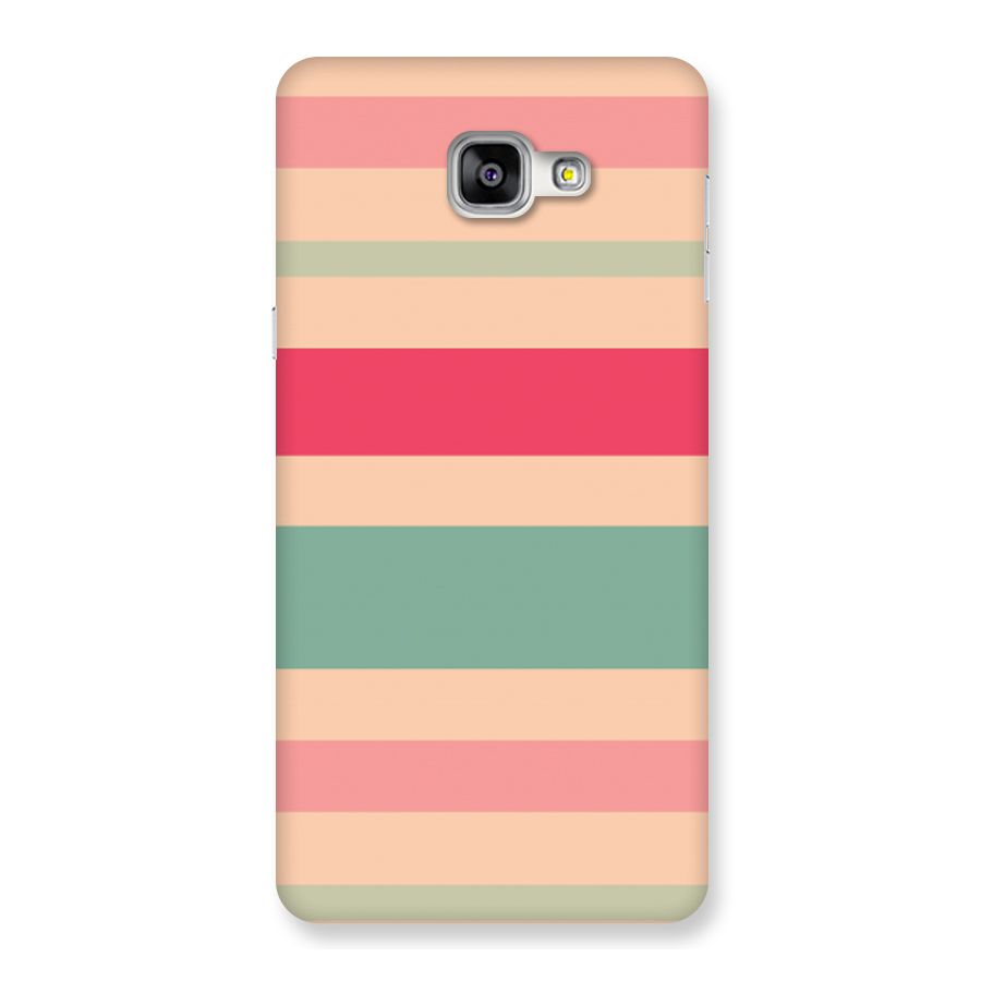 Pastel Stripes Vintage Back Case for Galaxy A9