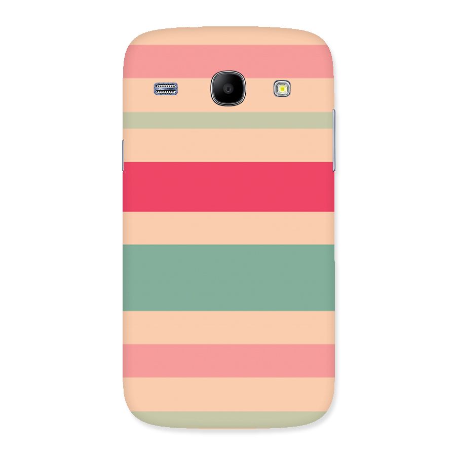 Pastel Stripes Vintage Back Case for Galaxy Core